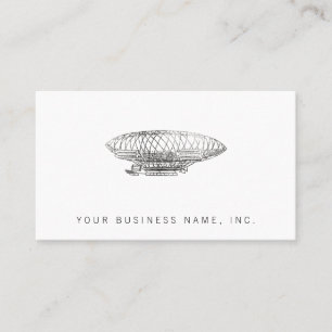 Carte De Visite dirigeable (style letterpress)