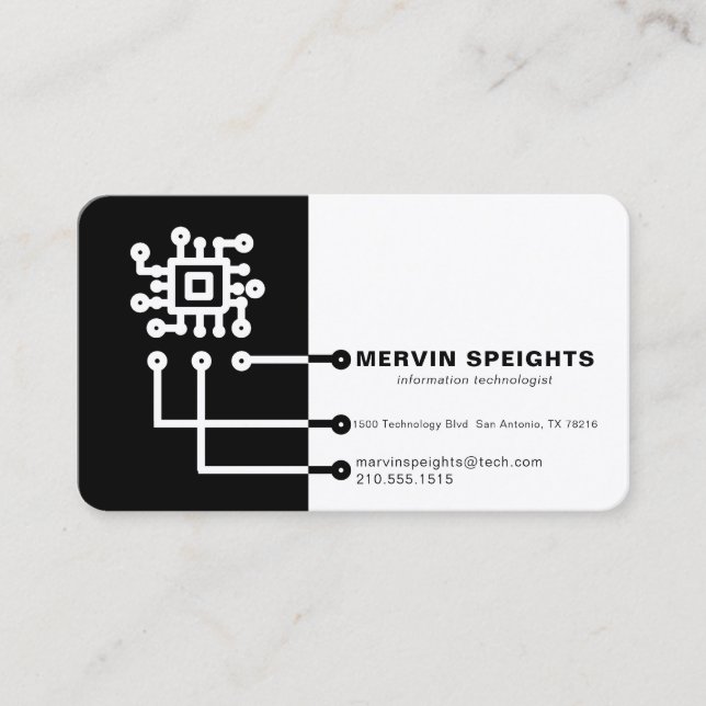 CARTE DE VISITE DISPOSITION DU CIRCUIT (Devant)