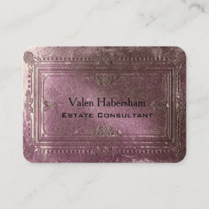 Carte De Visite Distinction ronde de Peiffer Cleve
