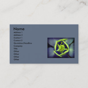 Carte De Visite Dites-le avec des fleurs