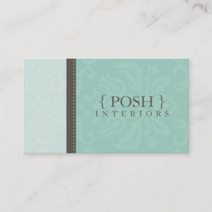 CARTE DE VISITE :: divinement damask L 7