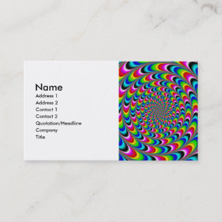 Carte De Visite Dizzying