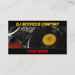 Carte de visite DJ