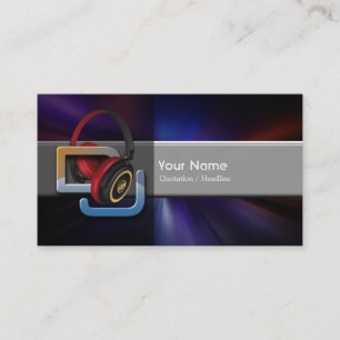Carte de visite DJ