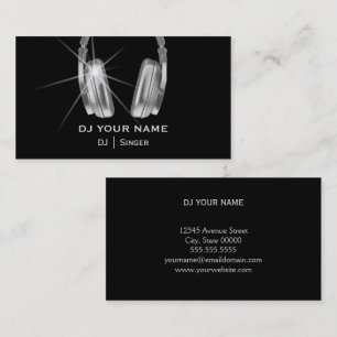 Carte de visite DJ