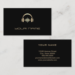 Carte de visite DJ