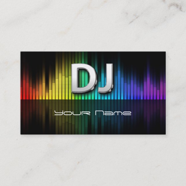 Carte de visite DJ (Devant)