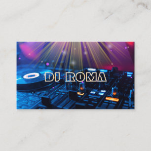CARTE DE VISITE DJ