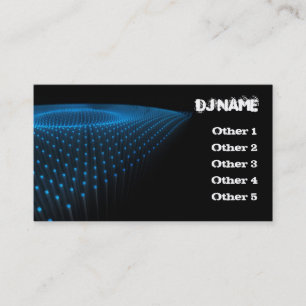 Carte de visite DJ