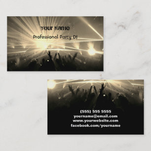 Carte de visite DJ