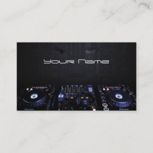Carte de visite DJ