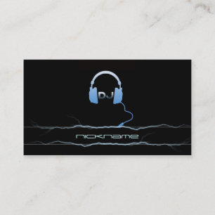 carte de visite DJ