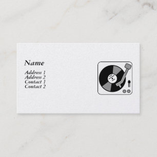 CARTE DE VISITE DJ