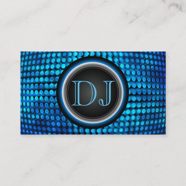 Carte de visite DJ (Devant)