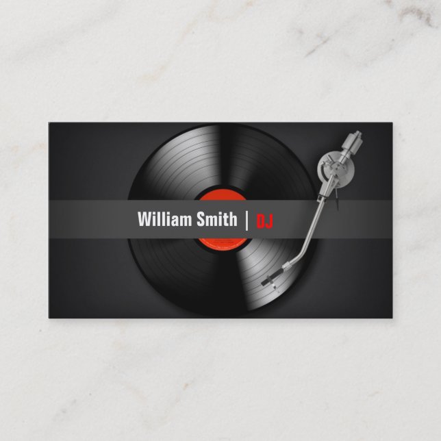 Carte De Visite Dj Business card (Devant)