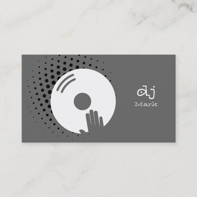 Carte De Visite DJ Business CARDS (Devant)
