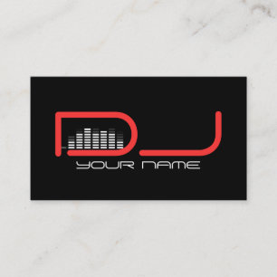 Carte de visite DJ cool