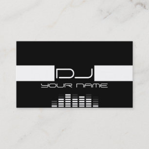 Carte de visite DJ cool