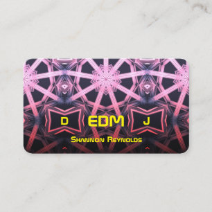 Carte de visite DJ EDM