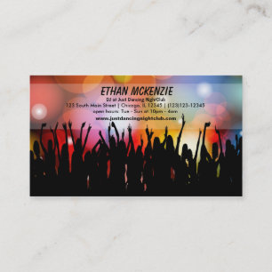 Carte De Visite DJ NightClub
