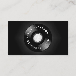 Carte De Visite Dj - Producteur De Musique