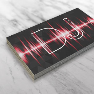 Carte De Visite DJ professionnel Cool moderne