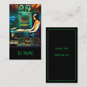 Carte De Visite DJ Tech
