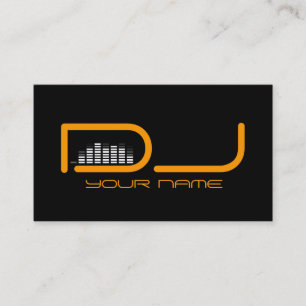 Carte de visite DJ unique
