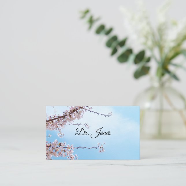 Carte De Visite Docteur (Debout devant)