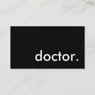 Carte De Visite docteur.
