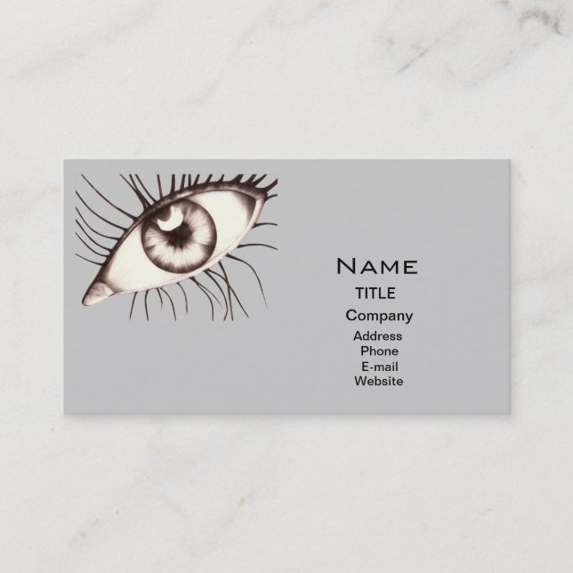 Carte De Visite Docteur des yeux (Devant)