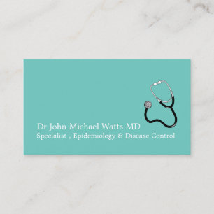 Carte De Visite Docteur en cabinet privé