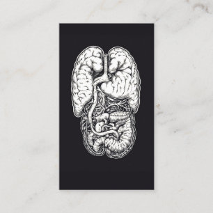 Carte De Visite Docteur en santé intestinale Microbiota Expert