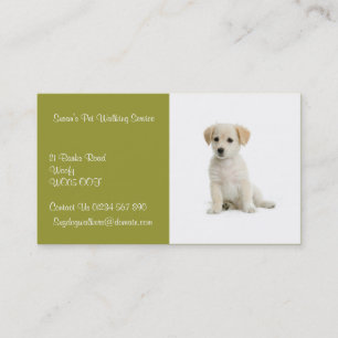 Carte de visite Dog Walker