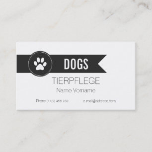 Carte De Visite Dogs
