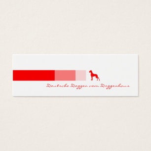 Carte de visite Dogue