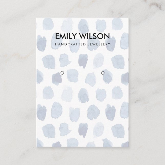 CARTE DE VISITE DOMAINE D'EAU GRAY BLUE SKY DOUCES D'AFFICHE LOGO (Devant)