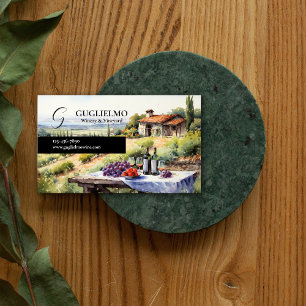 Carte De Visite Domaine et vignoble