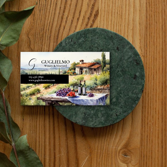 Carte De Visite Domaine et vignoble (Créateur téléchargé)