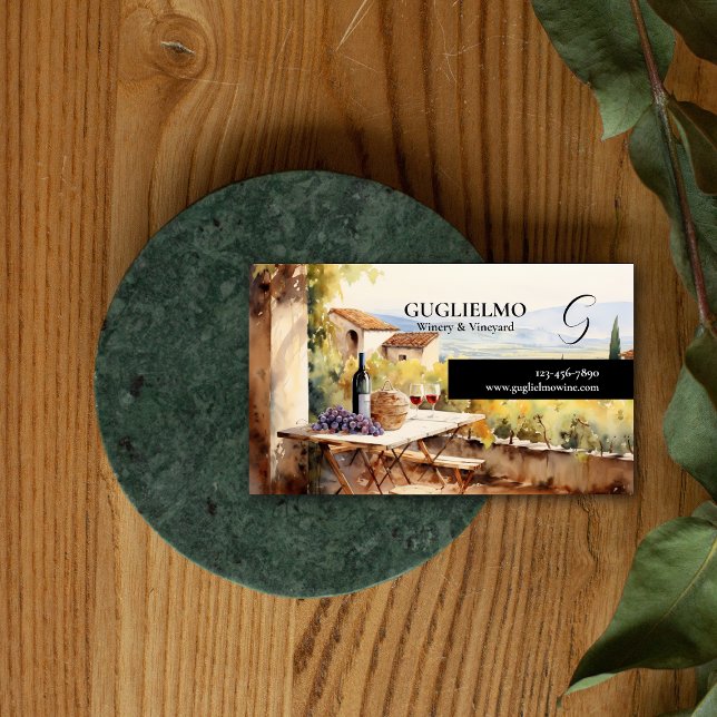 Carte De Visite Domaine et vignoble (Créateur téléchargé)