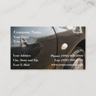 Carte De Visite Dommages de voiture