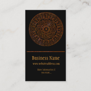 Carte de visite d'or de Sun 2