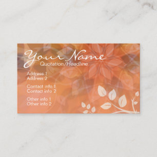Carte de visite d'OrangeSheer