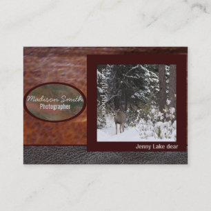 Carte De Visite Dossier de photographe