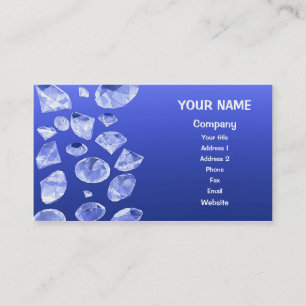 Carte De Visite Douche de diamants