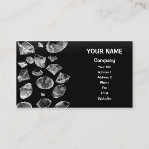 Carte De Visite Douche des diamants