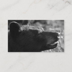 Carte de visite d'ours ( ajoutez votre propre text