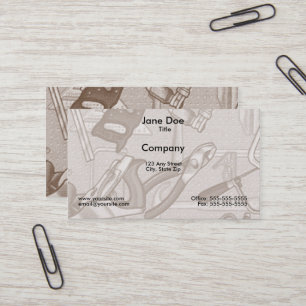 Carte de visite d'outils