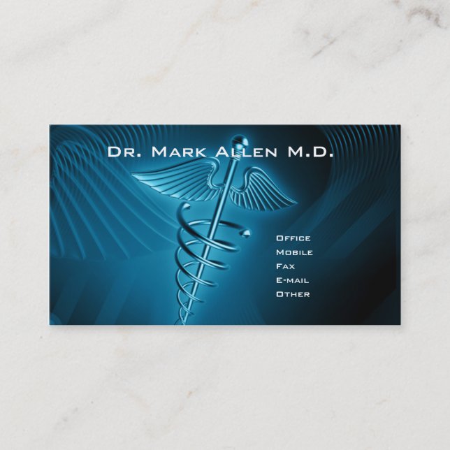 Carte De Visite Dr. le docteur (Devant)