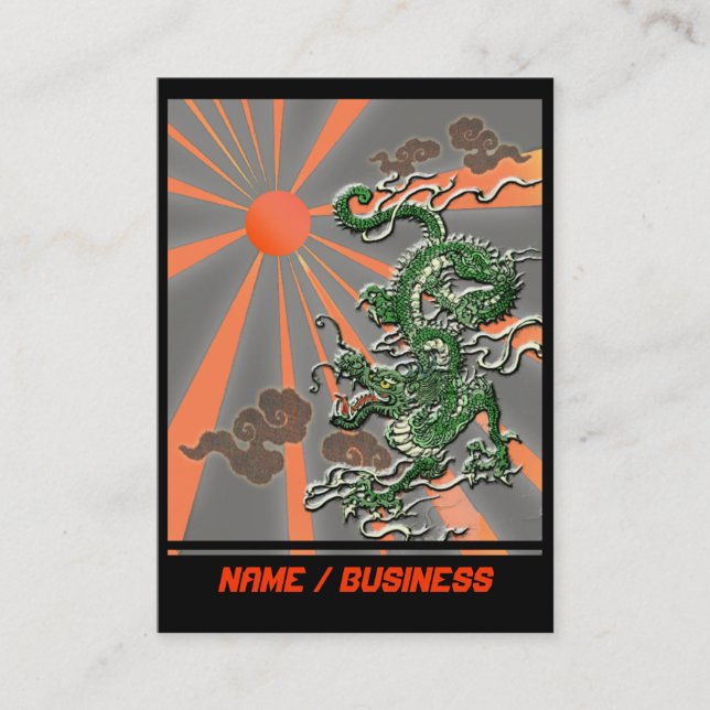 Carte De Visite Dragon (Devant)